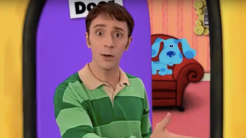 3. Steve from Blue’s Clues has a Drug Problem. 